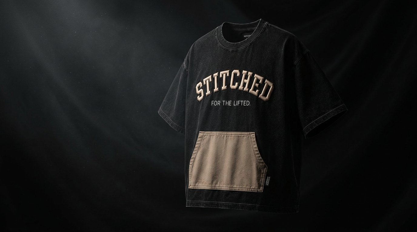 HIGHTHREADZ — Stitched For The Lifted oversized tee